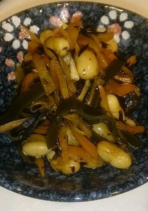 ウチの！油揚げなし簡単ひじき煮-レシピのメイン写真