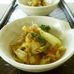 รูปของ 野菜を食べる♫キャベツの当座煮風