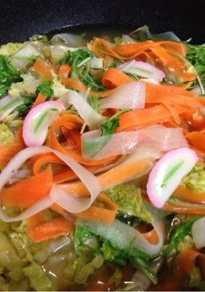 スピード鍋！野菜しゃぶしゃぶ☆-レシピのメイン写真