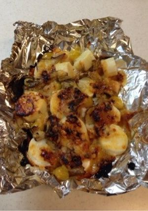 山芋と鳥肉の味噌チーズ焼き-レシピのメイン写真