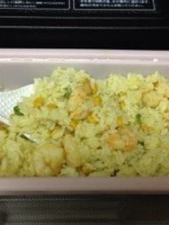 レンヂでエビピラフ-レシピのメイン写真