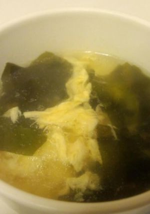 ワカメと玉子の中華スープ-レシピのメイン写真