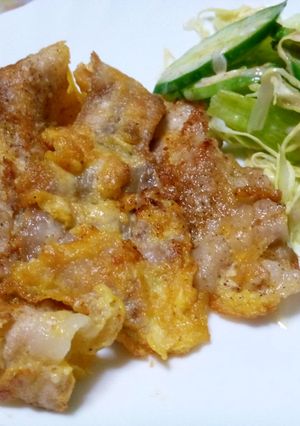 お弁当にも!冷めても美味 豚ピカタ-レシピのメイン写真