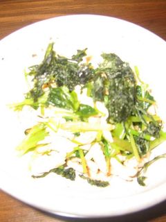 ささみと三つ葉のわさび醤油あえ-レシピのメイン写真