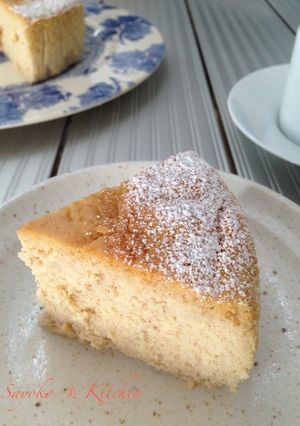 スフレチーズケーキ-レシピのメイン写真