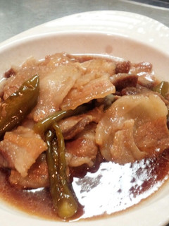 黒酢入り!豚とピーマンの中華風甘辛煮-レシピのメイン写真