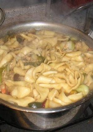 皆と楽しく・豪快・激ウマほうとう-レシピのメイン写真