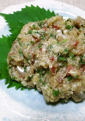 鯵のなめろう-レシピのメイン写真