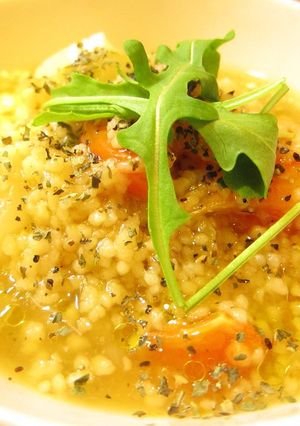 圧力鍋でクスクスと根野菜のあったかスープ-レシピのメイン写真