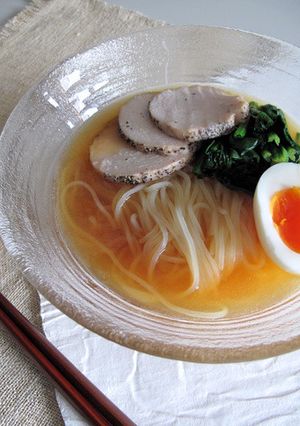 鶏ハム冷しラーメン-レシピのメイン写真