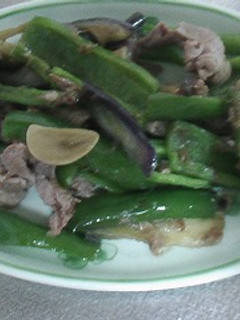 茄子とピーマンのニンニク醤油炒め-レシピのメイン写真