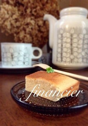魚焼きグリルでフィナンシェ-レシピのメイン写真