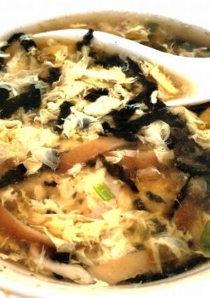 松茸風味のかき玉汁-レシピのメイン写真