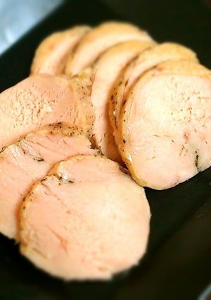 お湯にいれておくだけ。簡単鶏ハム-レシピのメイン写真