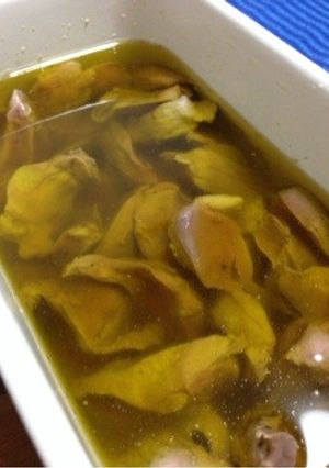 砂肝のコンフィ(オイル煮)簡単バージョン-レシピのメイン写真