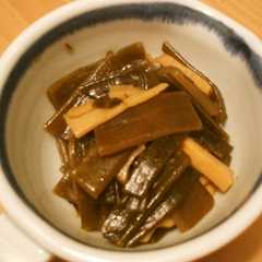 รูปของ 茎わかめと筍の煮物