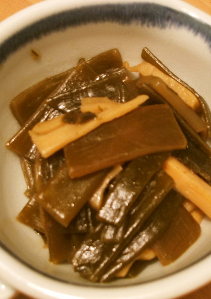 茎わかめと筍の煮物-レシピのメイン写真