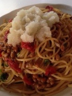 シラスと納豆のさっぱりおろし和風パスタ-レシピのメイン写真