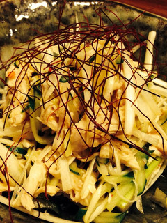 鶏胸肉と白ネギのゴマしょう油和え〜☆-レシピのメイン写真