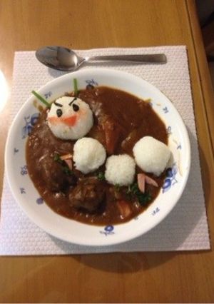 腹ペコないもむしくんカレー-レシピのメイン写真