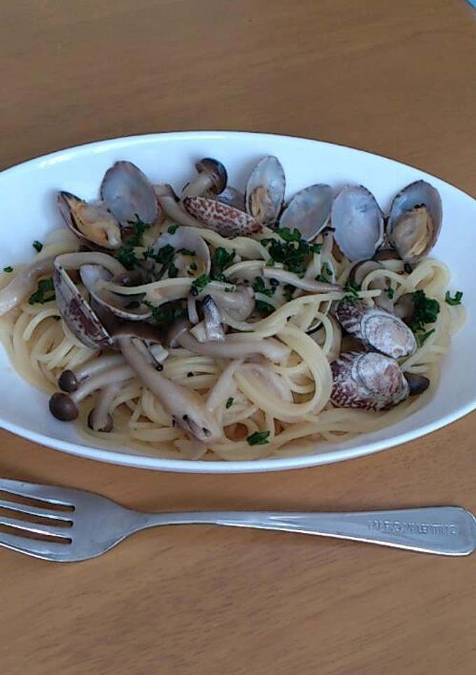 あさりとしめじの和風パスタ-レシピのメイン写真