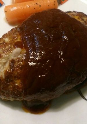 お肉は半分!!節約ヘルシーハンバーグ♡-レシピのメイン写真