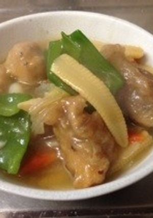 青椒鶏丁 唐揚げリメイクでも！-レシピのメイン写真