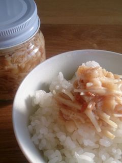 梅なめたけ…って美味しいおかずの素♪-レシピのメイン写真