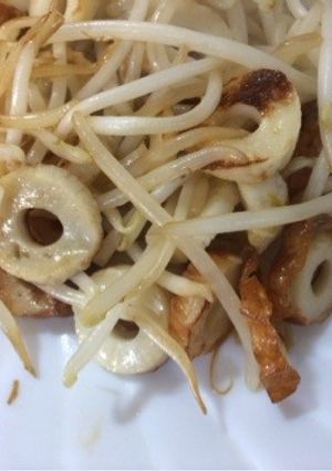 もやしとちくわ-レシピのメイン写真