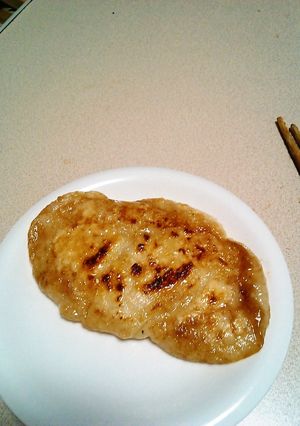 外パリ中もっちりフライパンやきもち-レシピのメイン写真