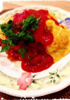 卵とろ〜り！ごちそうさん洋食屋オムライス-レシピのメイン写真