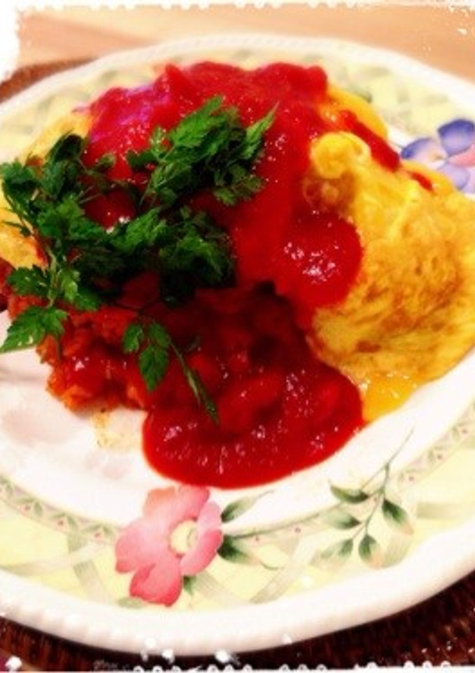卵とろ〜り！ごちそうさん洋食屋オムライス-レシピのメイン写真