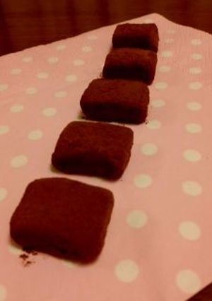 コーヒー香る♪ちょっぴりオトナの生チョコ-レシピのメイン写真
