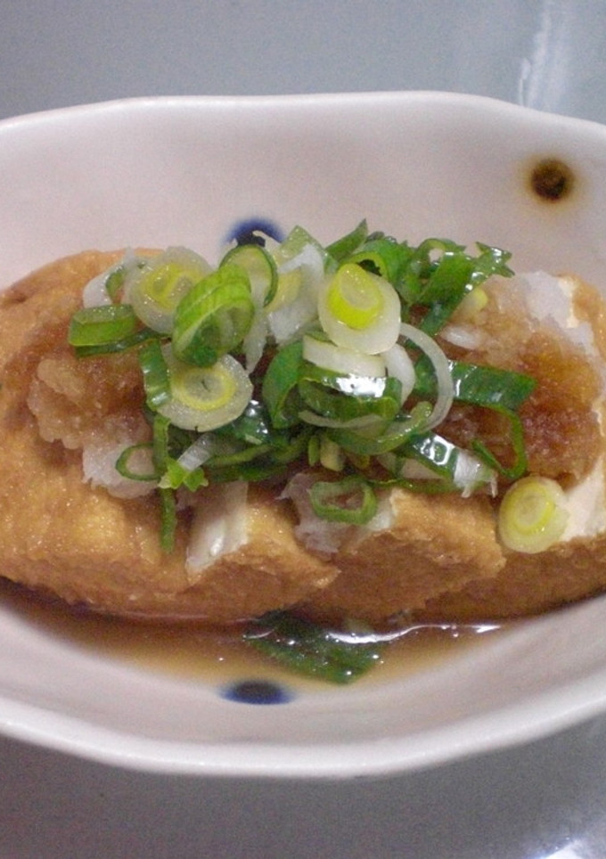 簡単！絹揚げ豆腐のみぞれつゆ☆-レシピのメイン写真