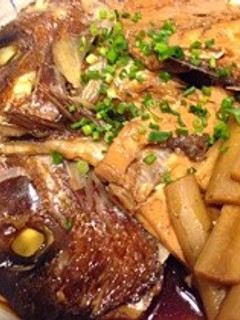 我が家の黄金比率!鯛のあら煮-レシピのメイン写真