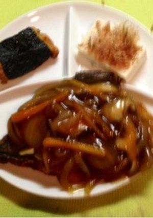 カレイの野菜あんかけ-レシピのメイン写真