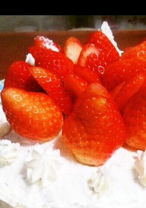お店みたいな♥ケーキの苺の飾りかた♪-レシピのメイン写真