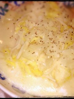 家計に優しい白菜とじゃかいものミルク煮♪-レシピのメイン写真