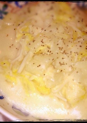 家計に優しい白菜とじゃかいものミルク煮♪-レシピのメイン写真