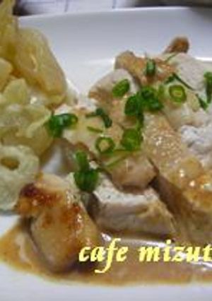 鶏ムネ肉のしっとりソテー-レシピのメイン写真