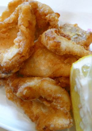 まるで河豚？ウマズラカワハギの唐揚げ♪-レシピのメイン写真