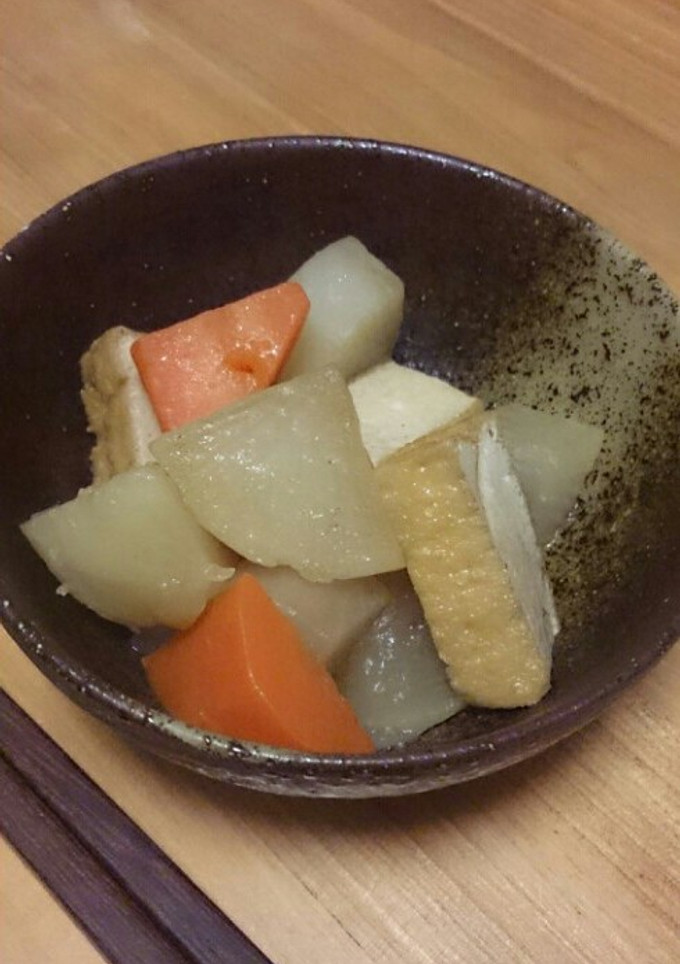 大根と厚揚げの簡単煮物-レシピのメイン写真