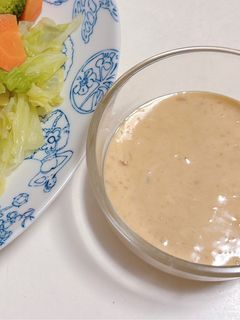 温野菜のみそマヨポンソース-レシピのメイン写真