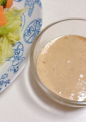 温野菜のみそマヨポンソース-レシピのメイン写真