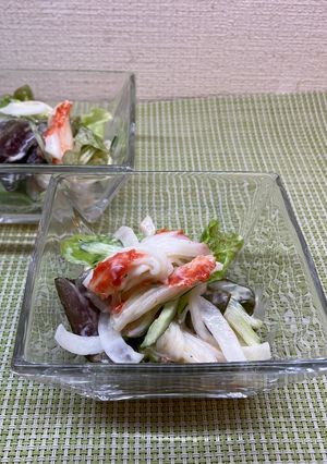 春野菜のサラダ🥬スイートチリマヨソース🌶️-レシピのメイン写真