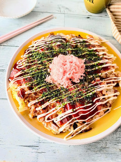 卵・キャベツ不要☆ふわふわお好み焼き-レシピのメイン写真