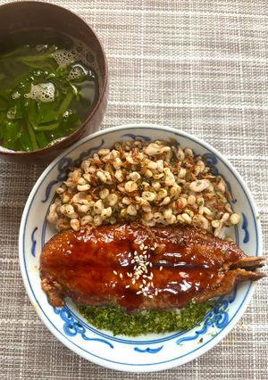 秋刀魚の蒲焼き丼-レシピのメイン写真