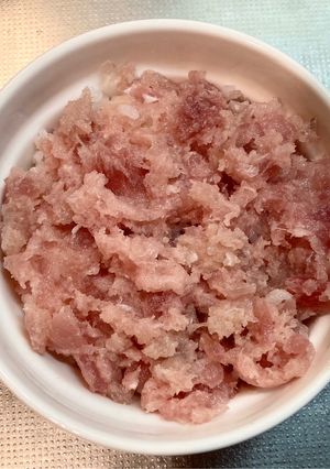 【糖尿病】マグロのたたき小丼-レシピのメイン写真