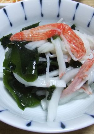 千枚漬けのサラダ-レシピのメイン写真
