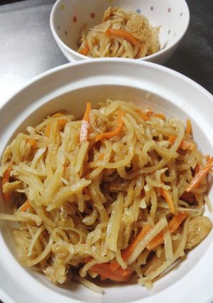 調味料一つだけ！リカちゃんの切り干し大根-レシピのメイン写真